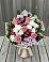 Букет цветов из: Альстромерии, Гвоздики, Розы и Хризантемы в Большой Вишере
