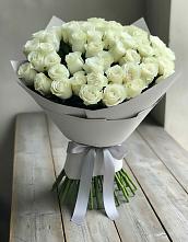 Букет 35 Белых роз в Большой Вишере