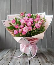 Букет Розовый кустик в Большой Вишере