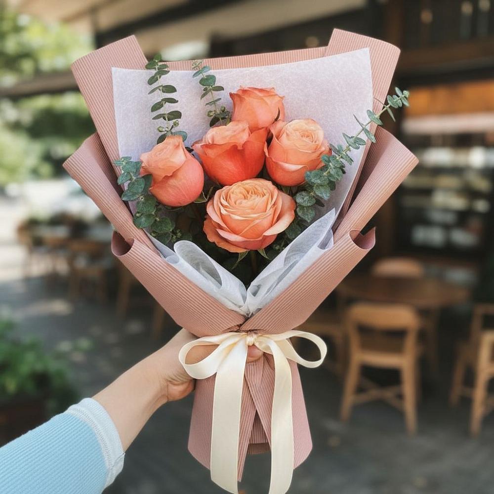 Букет цветов из: Розы в Большой Вишере