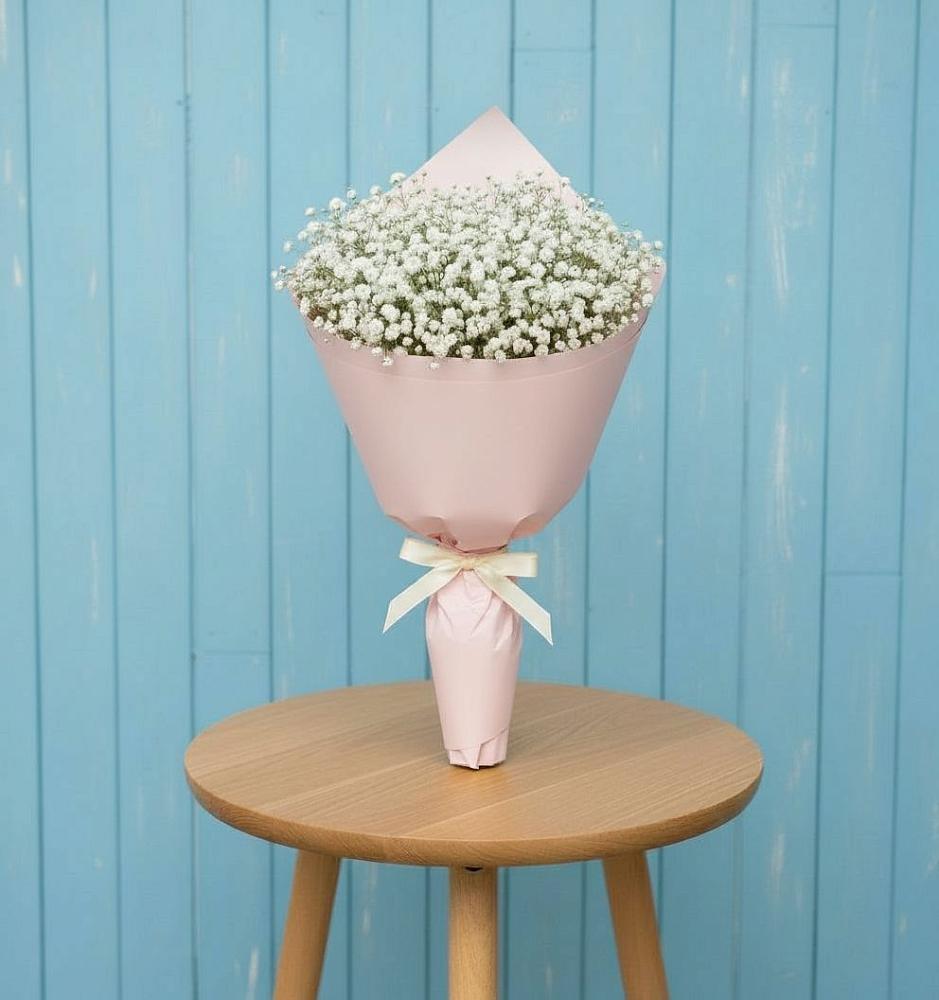 Букет цветов из: Гипсофила в Большой Вишере