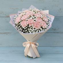 Букет цветов из:  Гвоздики в Большой Вишере