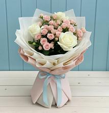 Букет цветов из:  Розы в Большой Вишере