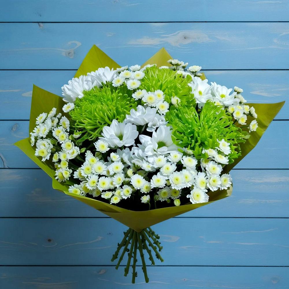 Букет цветов из: Хризантемы в Большой Вишере