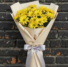 Букет цветов из:  Хризантемы в Большой Вишере