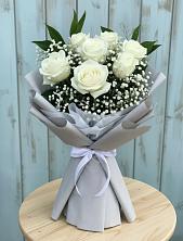 Букет цветов из:  Розы в Большой Вишере