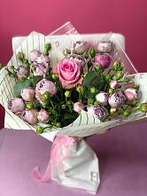 Букет цветов из:  Розы в Большой Вишере