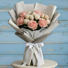 Букет цветов из:  Розы в Большой Вишере
