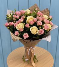 Букет цветов из:  Розы в Большой Вишере