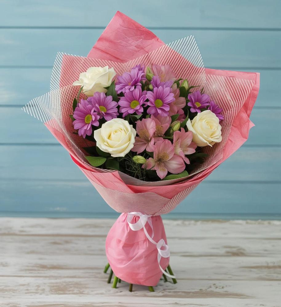 Букет цветов из: Герберы в Большой Вишере