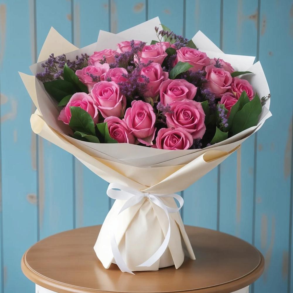 Букет цветов из: Розы в Большой Вишере