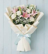 Букет цветов из:  Лилии #REPLACE_PRED# Большой Вишере