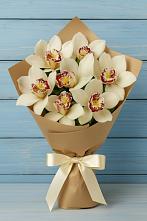 Букет цветов из:  Орхидеи и Розы в Большой Вишере